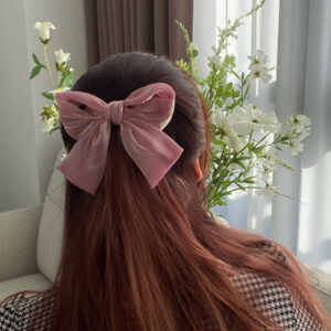 오간자 쉬폰 리본